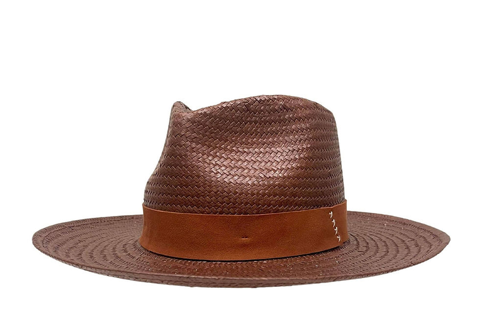 Thumbnail: Jennifer | Brown Soft Straw Fedora 