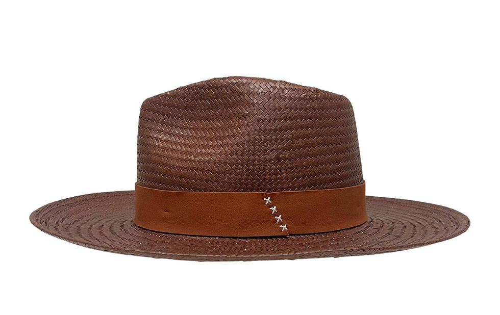 Thumbnail: Jennifer | Brown Soft Straw Fedora 