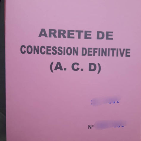 TERRAIN DE 1447M2  - EN VENTE - COTE D’IVOIRE -ABIDJAN/ PLATEAU À 2,6 MILLIONS/M² 
