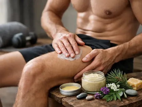 Recupero muscolare con unguento montano naturale