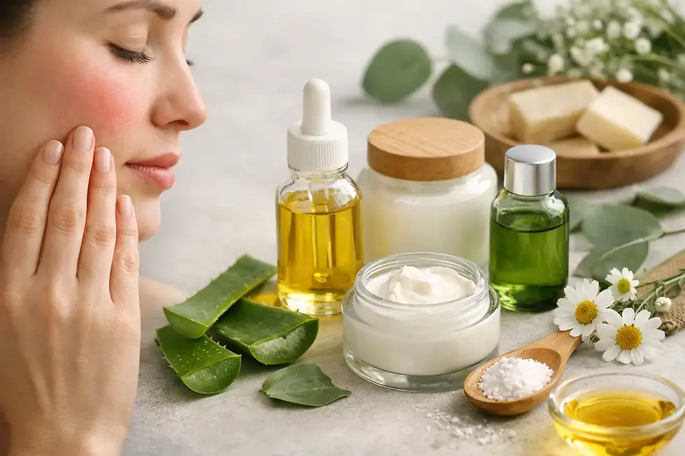 Quali prodotti naturali per pelle reattiva scegliere
