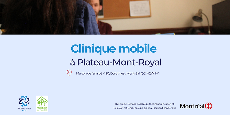Clinique mobile à Plateau-Mont-Royal