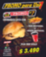 PROMO 7 Hamburguesa Luco