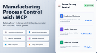 Manufacturing Process Control with MCP: Building Smart Factories