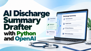 AI Discharge Summary Drafter with Python and OpenAI