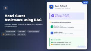 Hotel Guest Assistance using RAG: Intelligent Support for Hotel Services