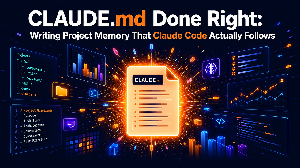 CLAUDE.md Done Right: Writing Project Memory That Claude Code Actually Follows