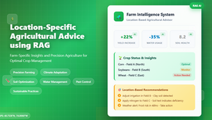 Location-Specific Agricultural Advice using RAG: Farm-Specific Insights and Precision Agriculture