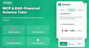 MCP & RAG-Powered Science Tutor: Smart and Context-Aware Learning