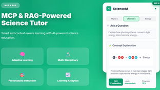 MCP & RAG-Powered Science Tutor: Smart and Context-Aware Learning