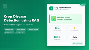 Crop Disease Detection using RAG: AI-Powered Early Diagnosis and Treatment