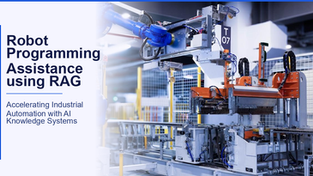 Robot Programming Assistance using RAG: Accelerating Industrial Automation with AI Knowledge Systems