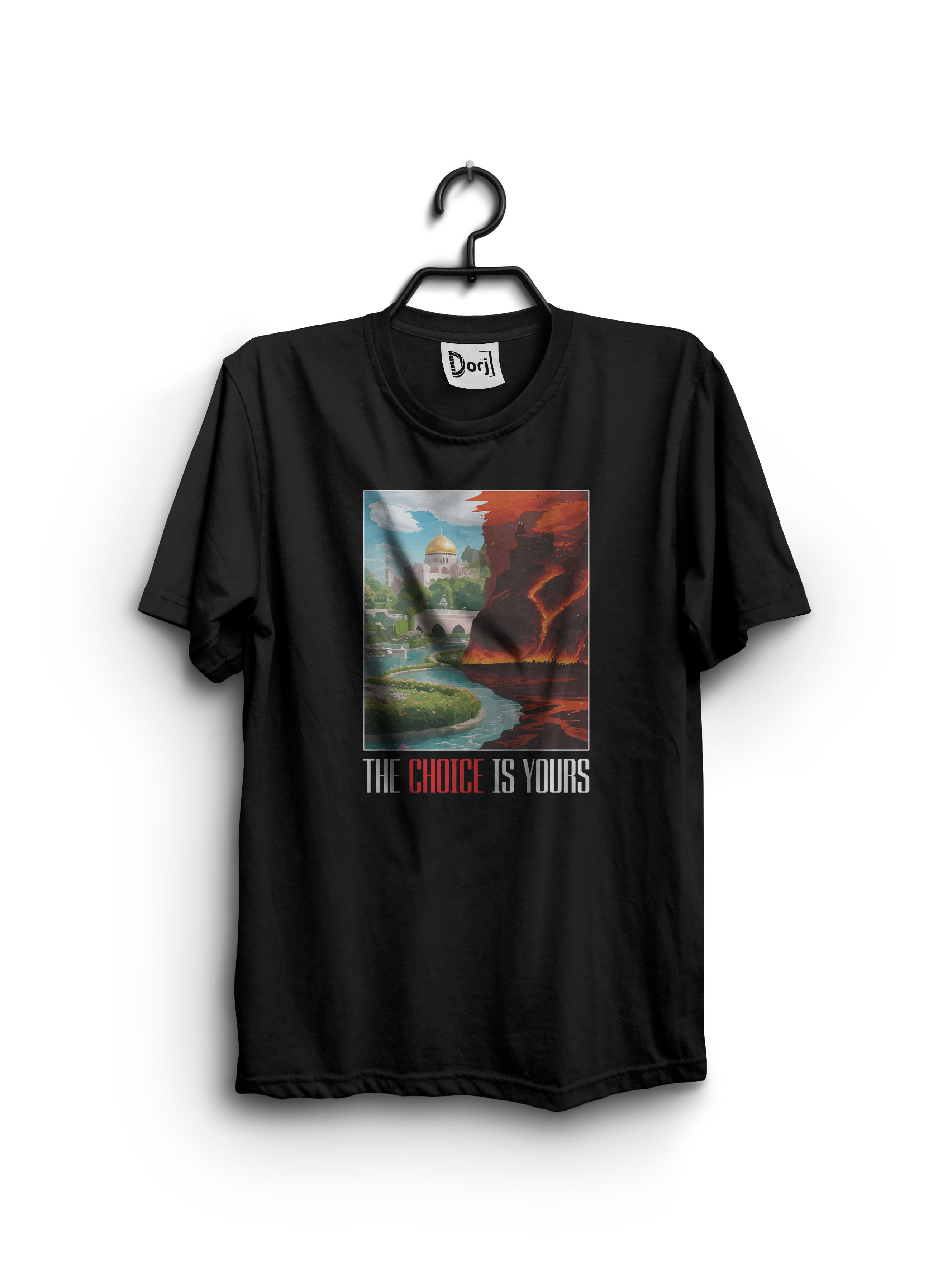 Islamic design- The choice Premium T shirt