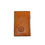 Thumbnail: Camel Brushed Slim Leather Wallet