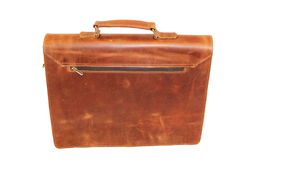 Thumbnail: Honey Cognac Briefcase