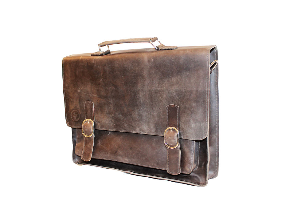 Thumbnail: Rustic Ash Grey Briefcase