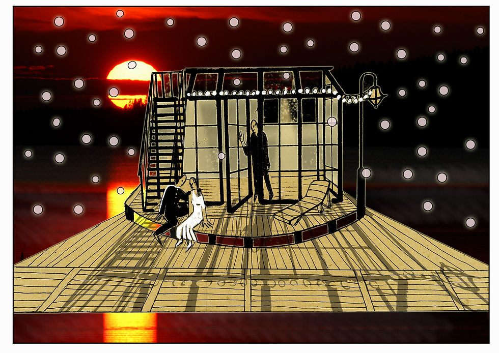 эскиз декораций