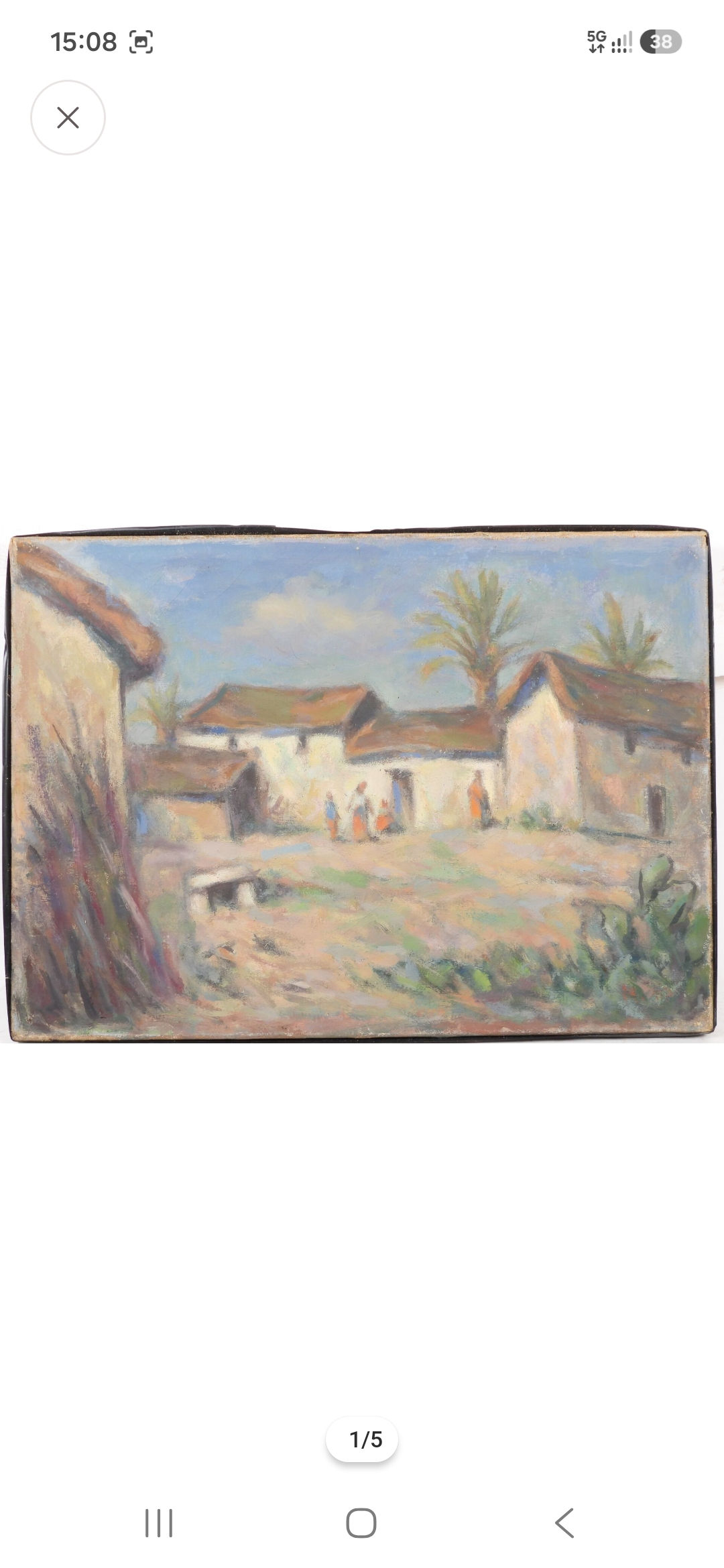 Réf. 439 - HUILE SUR TOILE - PAUL HOGG