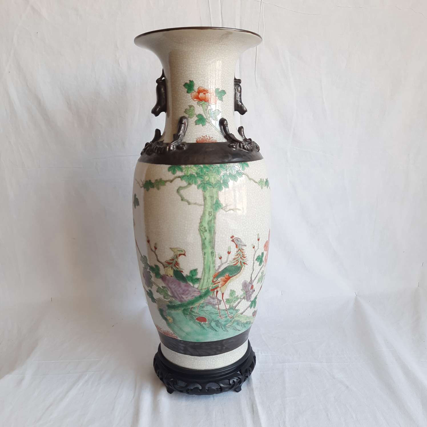Réf. 166 - GRAND VASE CHINOIS DIT "DE NANKIN"