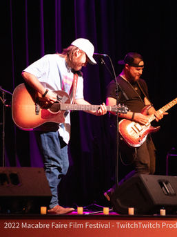 2022 Macabre Faire Film Festival Noah Garner Performance