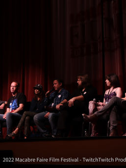2022 Macabre Faire Film Festival Panels and Seminars