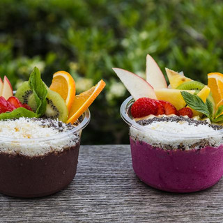 Get Acai Bowls and Smoothies from The Roasted Coconut Food Truck at The Macabre Faire Film Food Music Festival Capitol Theatre, Lebanon, TN