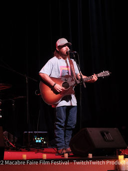 2022 Macabre Faire Film Festival Noah Garner Performance