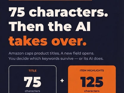 Amazon Rolls Out New 75-Character Title Limit — Here's the Full Breakdown