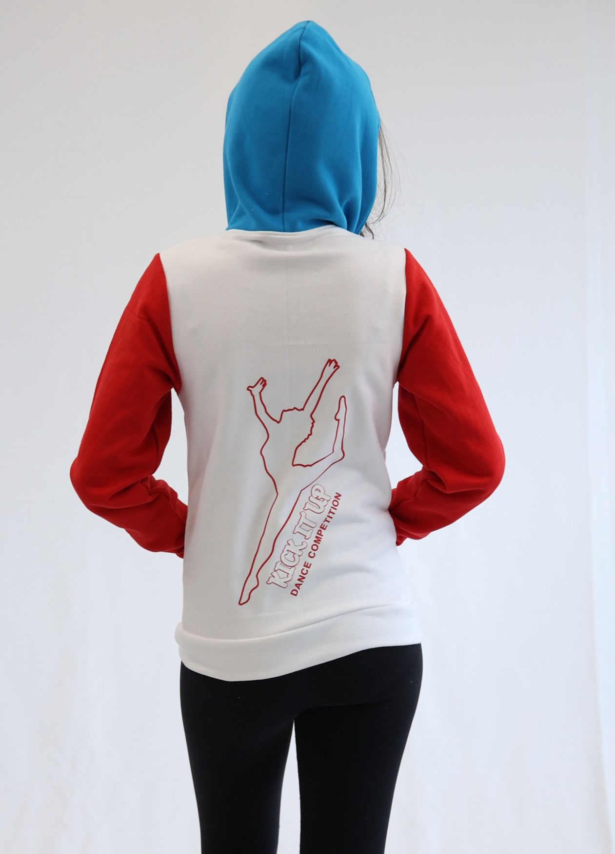 Tri-Colour Zip Hoodie (*discounted)