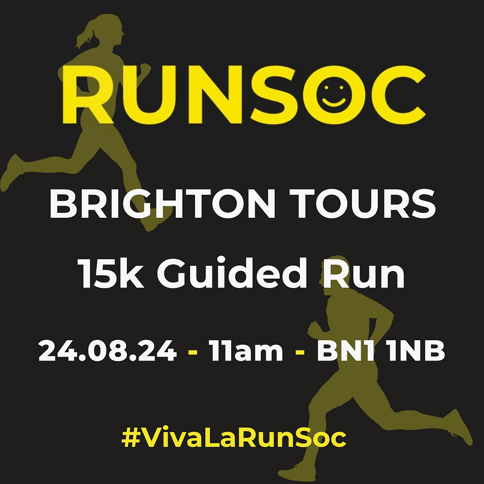 RunSoc Community Tours | Brighton & Hove