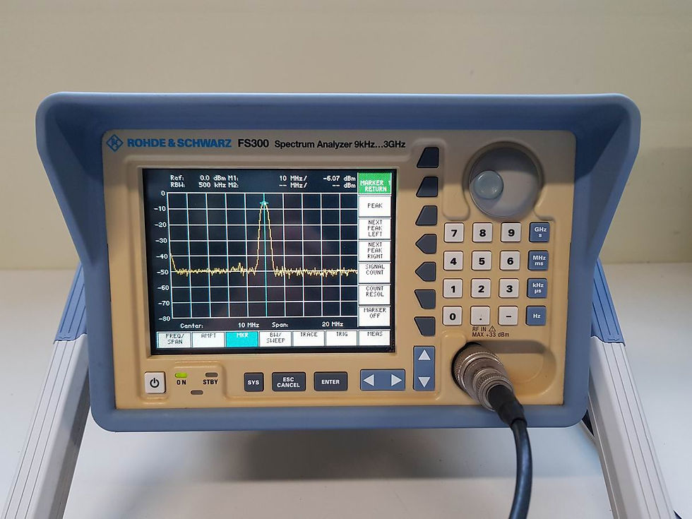 Thumbnail: Rohde & Schwarz FS300 Spectrum Analyzer 9khz to 3ghz
