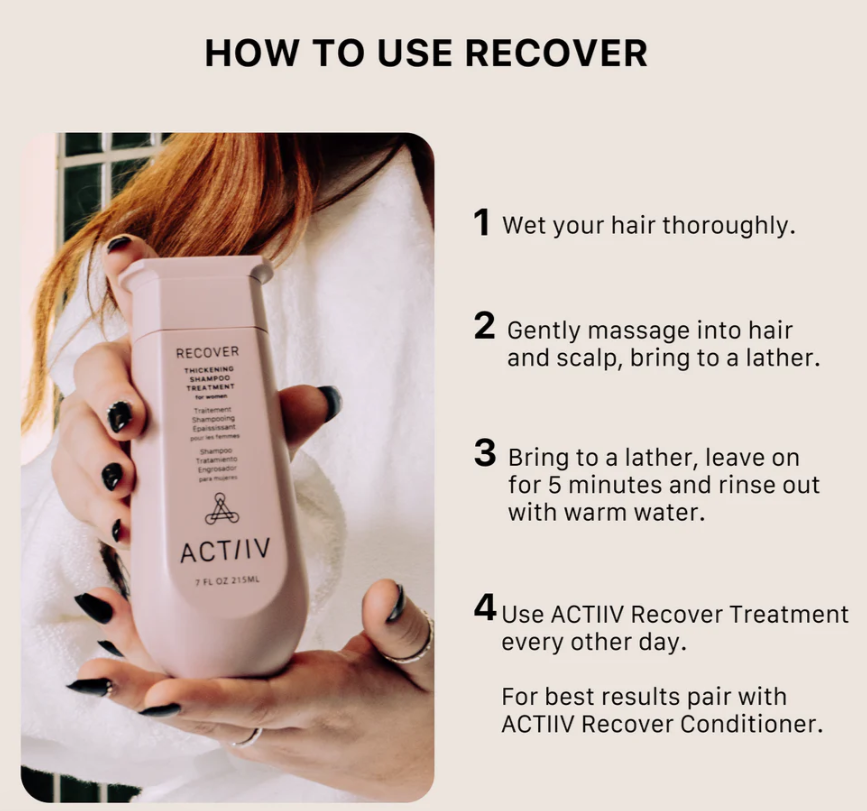 Thumbnail: RECOVER THICKENING SHAMPOO TREATMENT FOR WOMEN