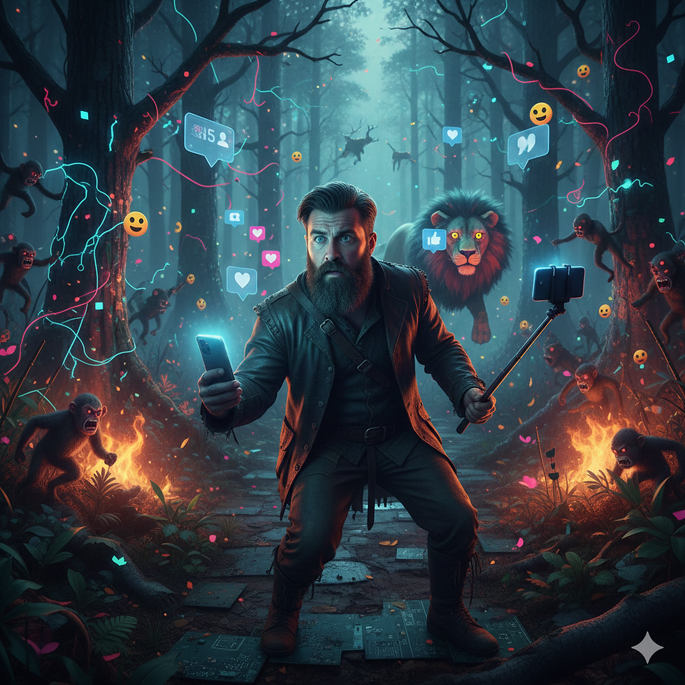 Dikkat Dikkat! Dijital Orman Sanal Stres Yaratıyor!