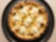 Halal White Pizza NY Bianca from Chicago Pizza & Pasta in Irving. Olive oil, garlic, ricotta, mozzarella. Hand tossed only