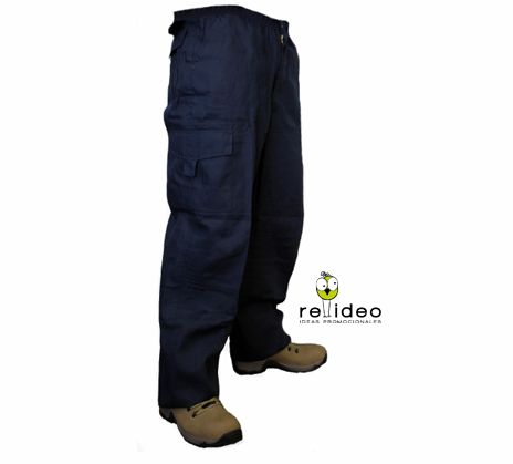 Pantalón Cargo Poplin Unisex 100% poliester. 115grs. Protección UPF.