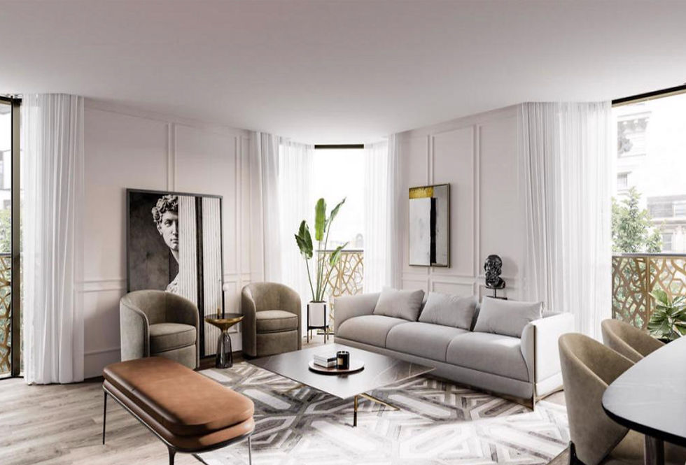 Great Portland St penthouse