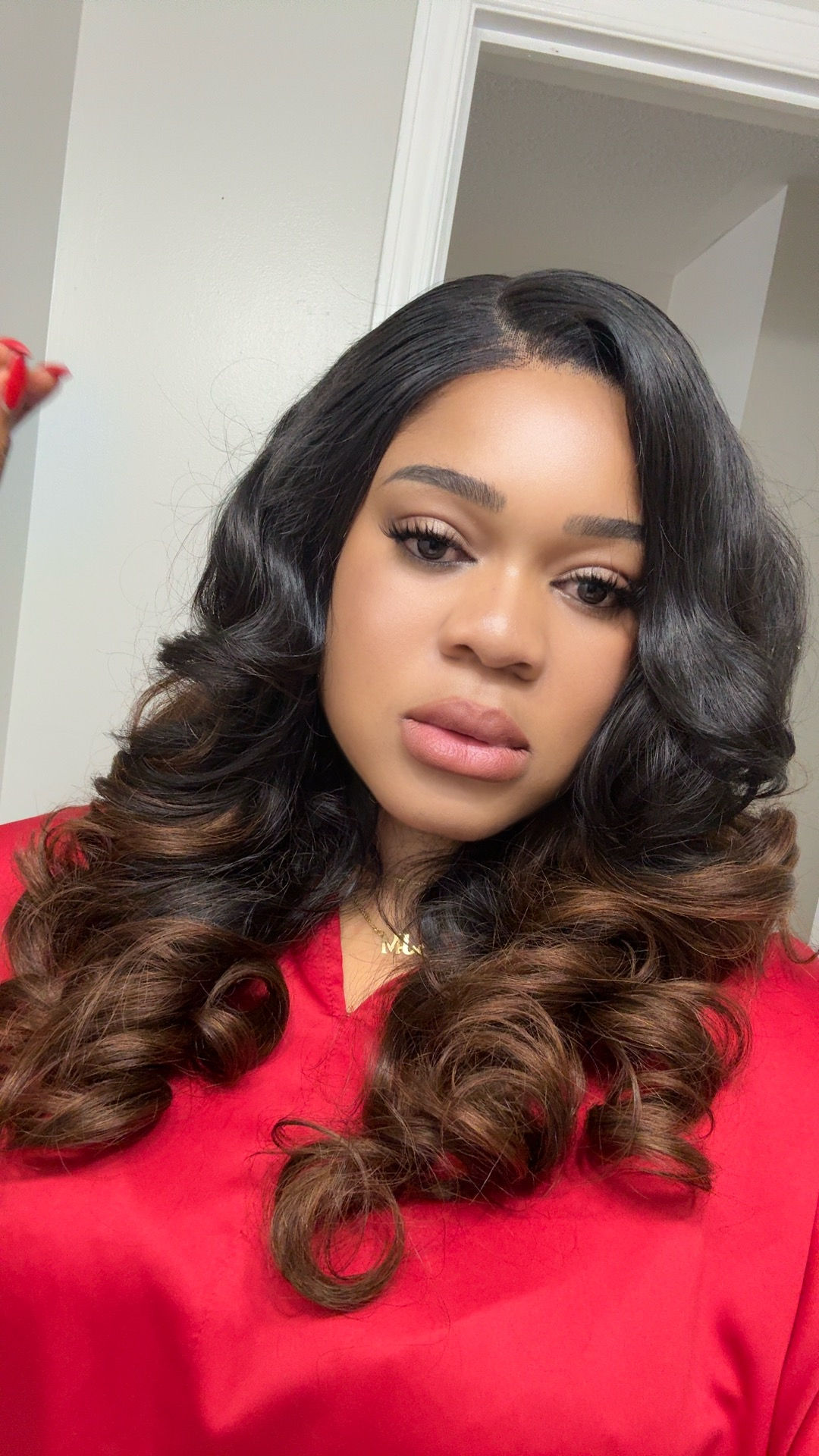 MS EFE RAW WAVY BROWN TIP 20INCHES 5*5 CLOSURE