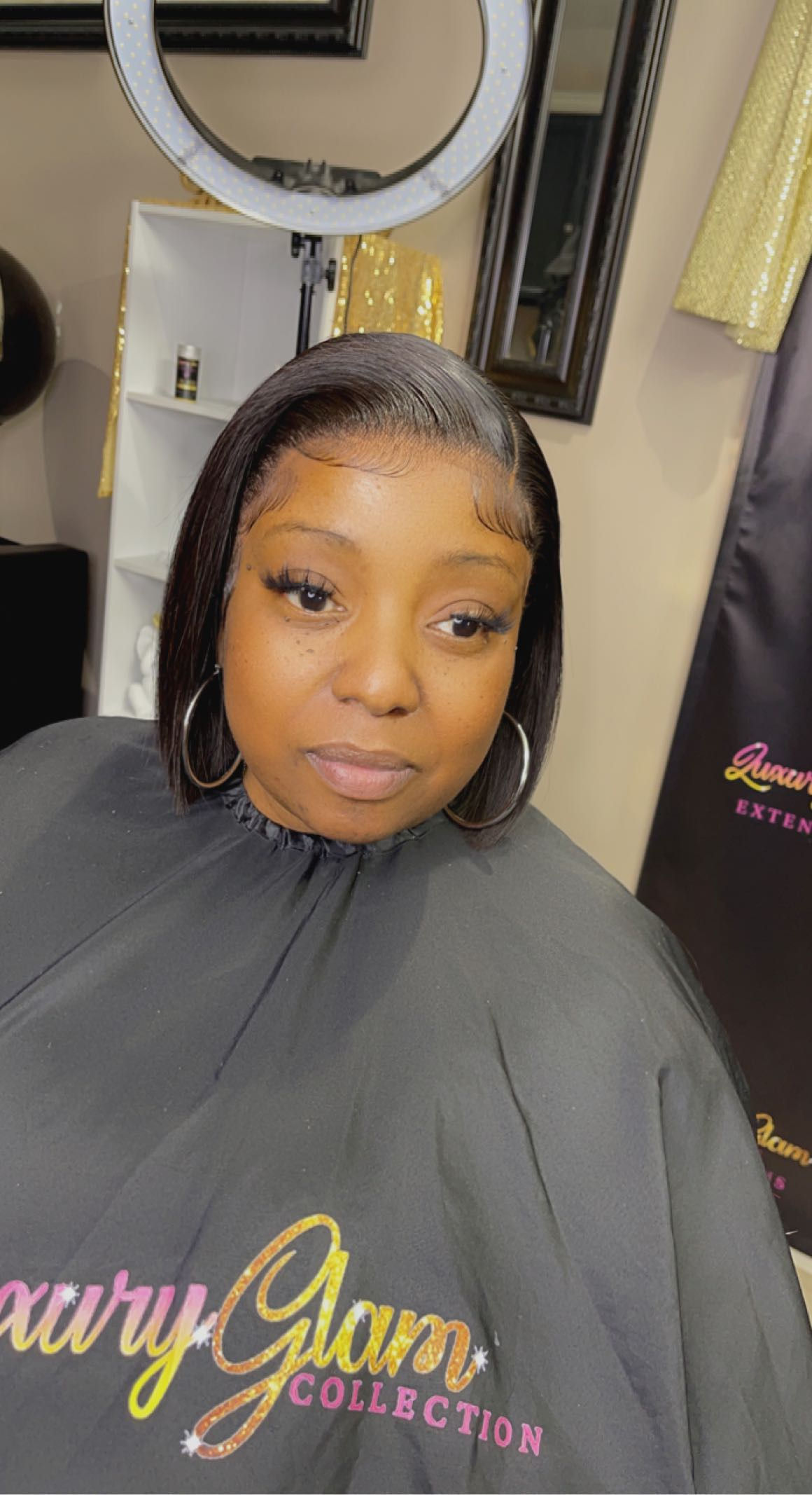 Frontal Straight bob unit