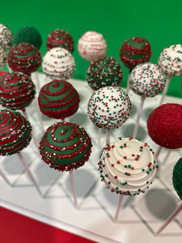 Holiday cake pops for Christmas party in GTA