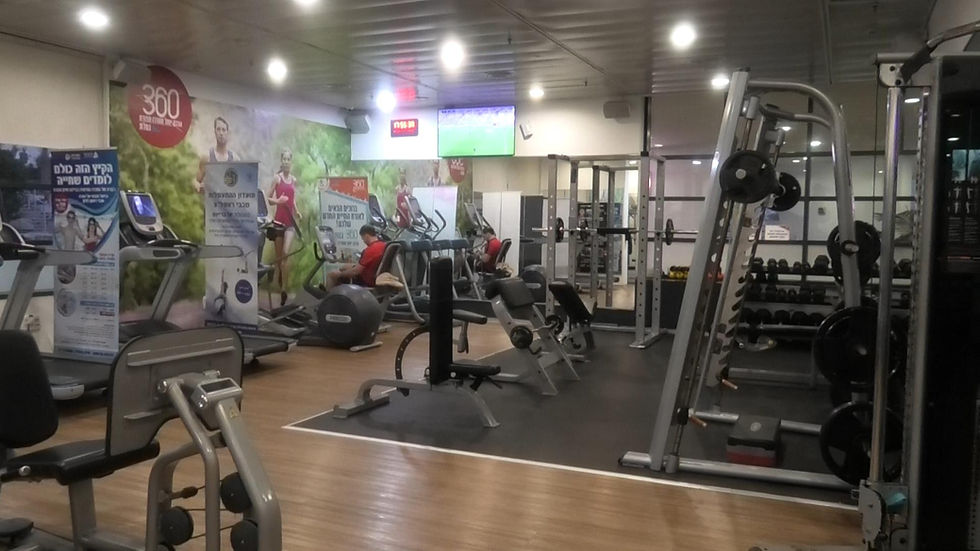 חדר כושר בראשון לציון - נחלת 360 ע"ש ספי ריבלין