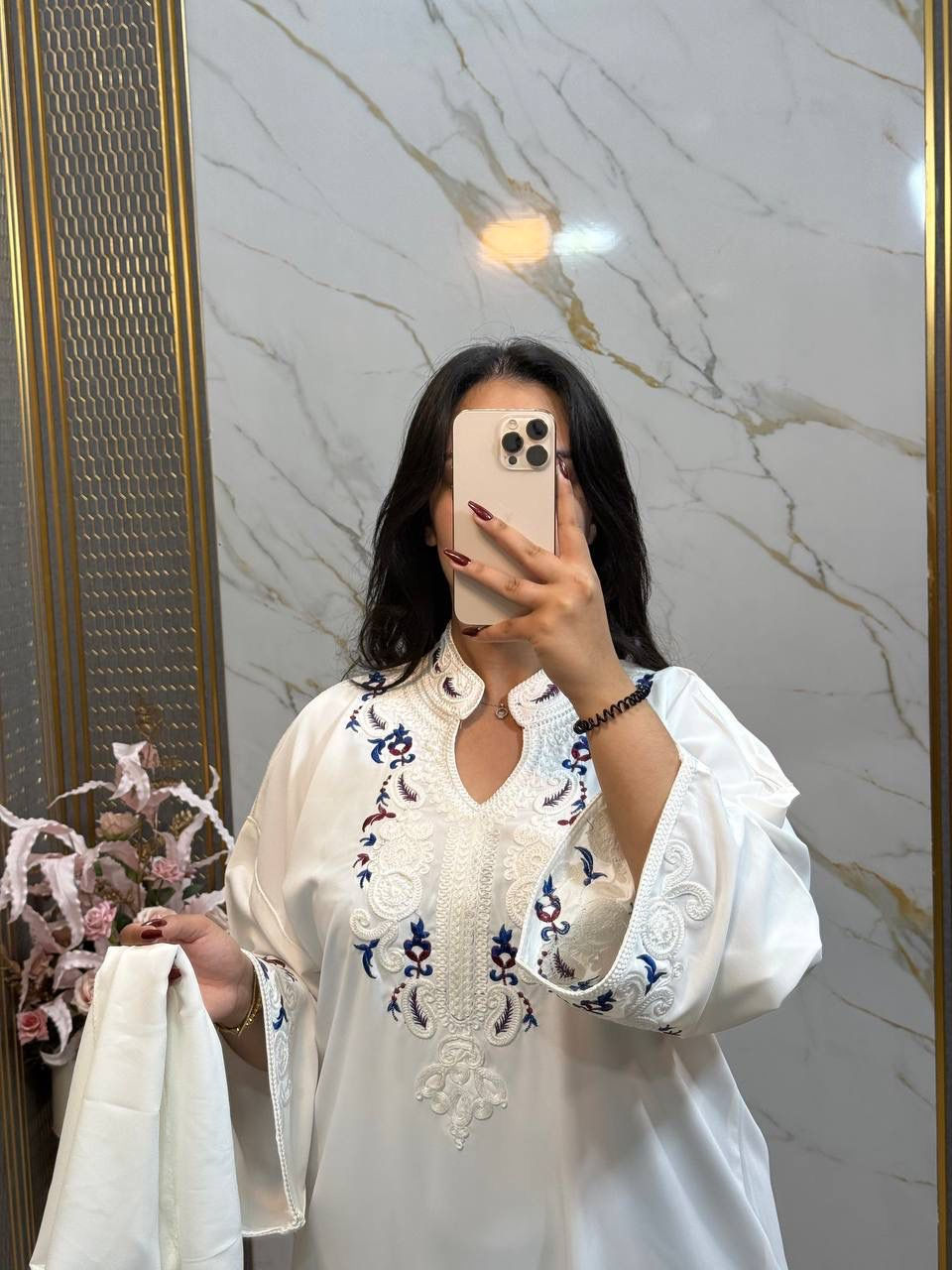 Miniature : robes jelaba Marocaine avec broderie 