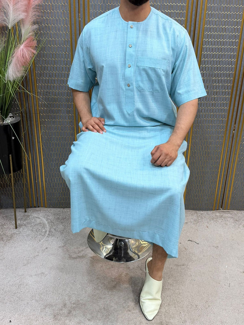 Miniature : boubou tissus coton