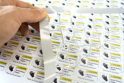Pressure Sensitive Printed Labels
