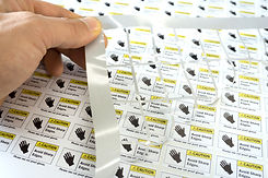 Pressure Sensitive Printed Labels