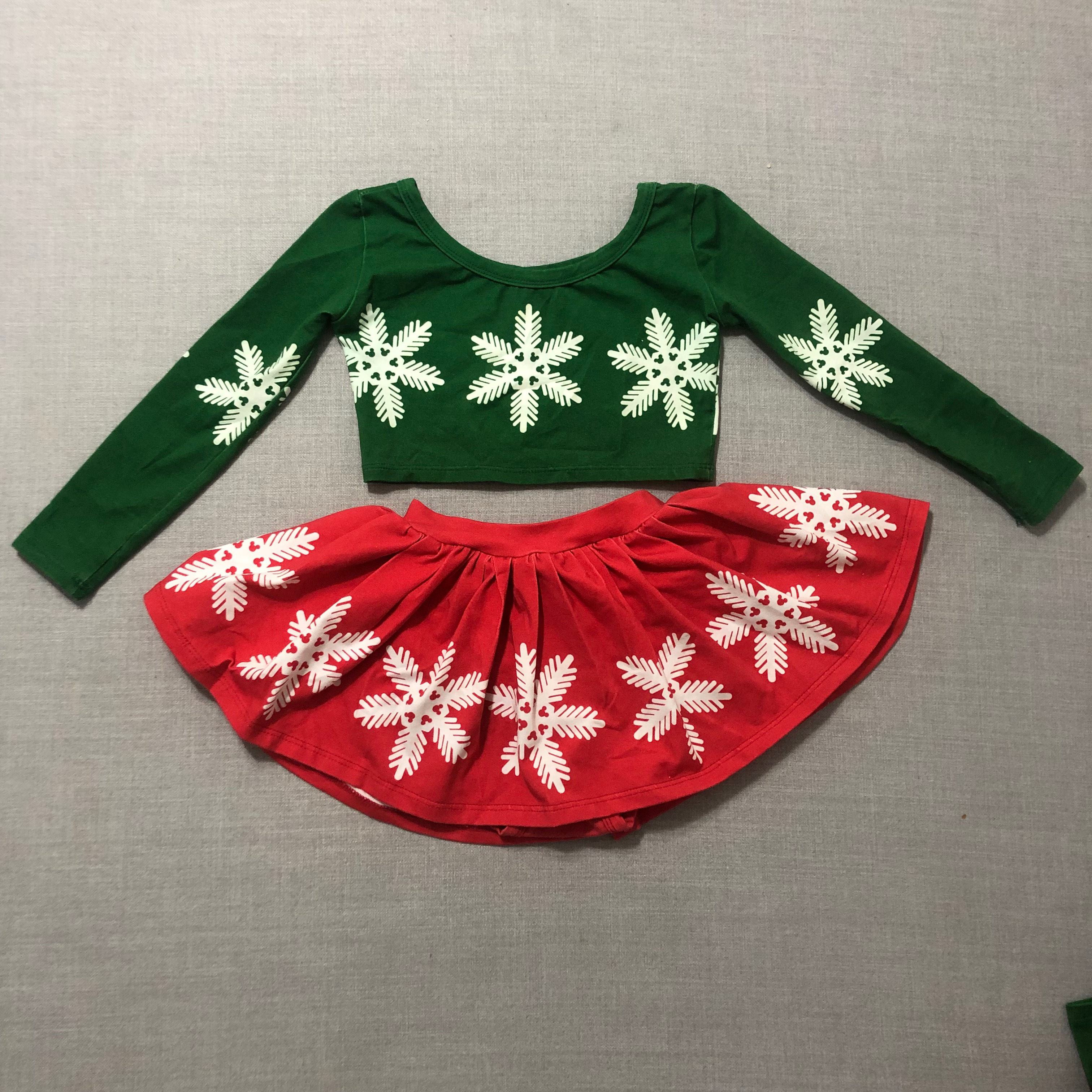 WRK XMas 2 piece set Size 3/4
