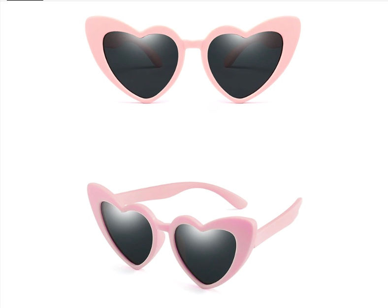 Thumbnail: Cat Eye Heart Sunnies Pink