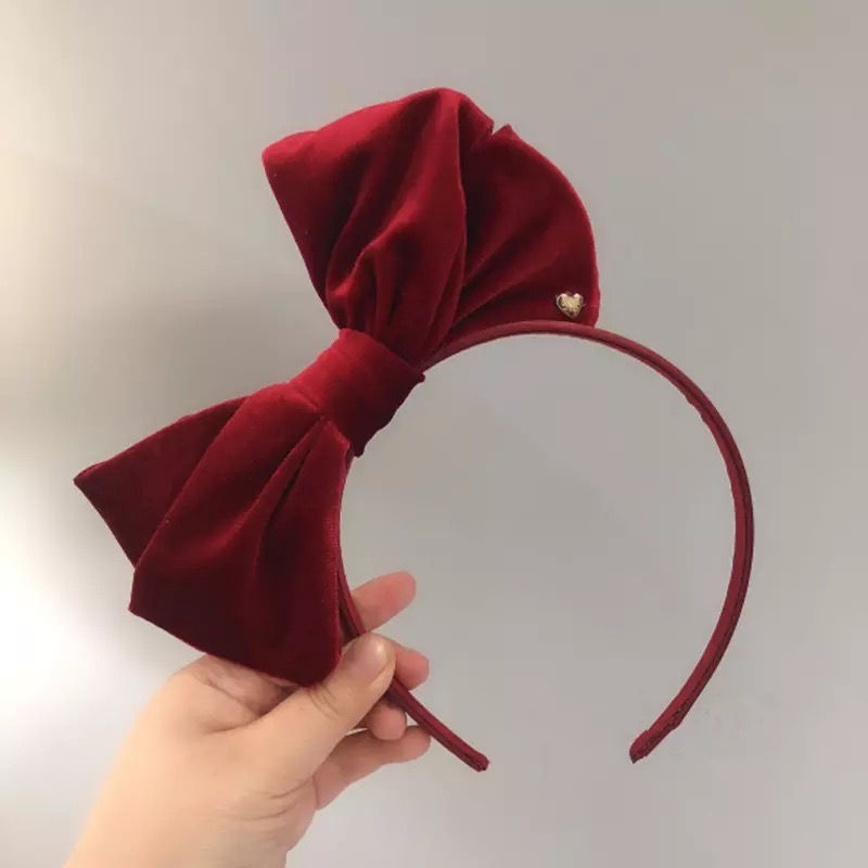 Thumbnail: Velvet Bow Headband