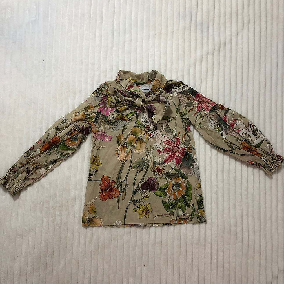 Thumbnail: Christina Rhode Floral Top size 4T