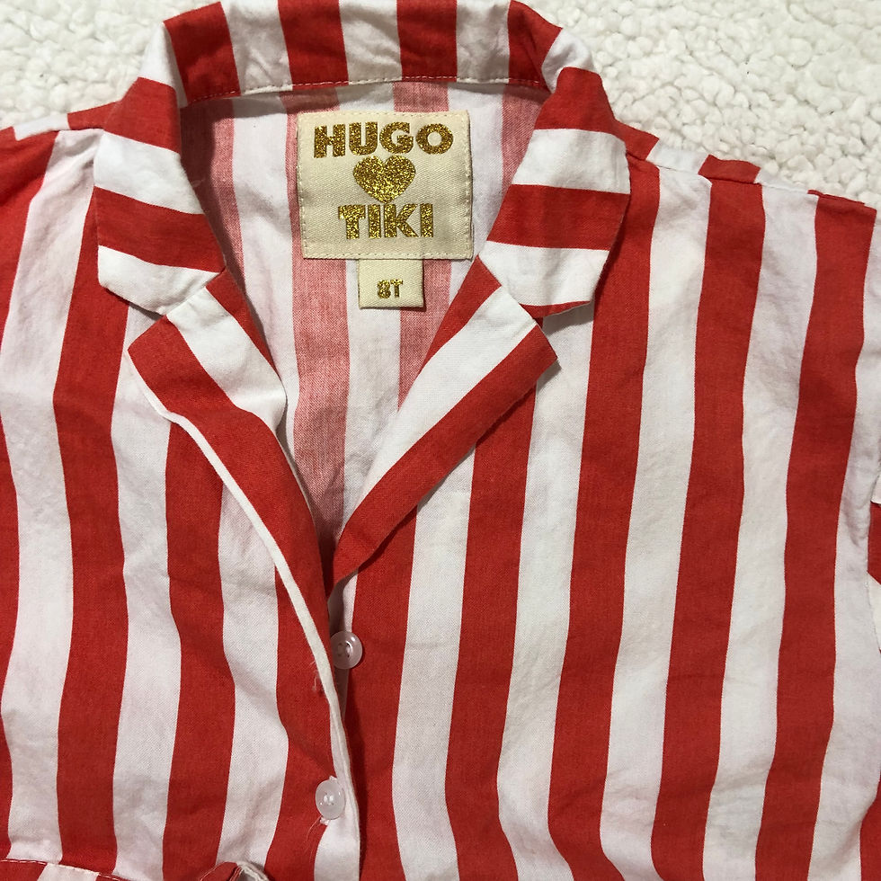 Thumbnail: Hugo Loves Tiki 2 Piece set size 8