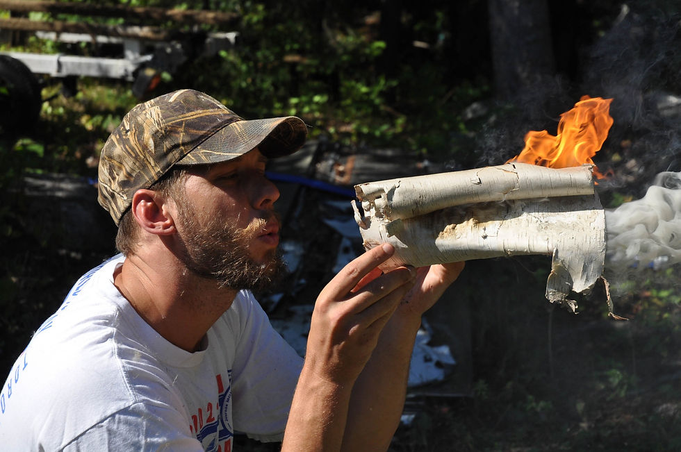 Thumbnail: 20 August 2023' Practical Primitive Fire Starting 9am-4/5pm